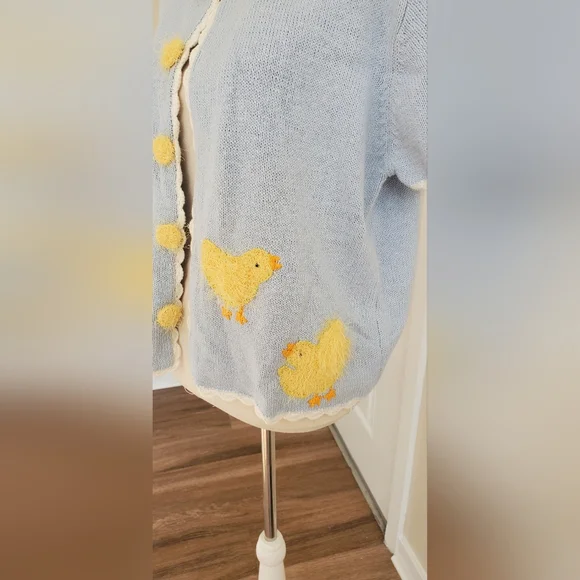 Vintage BellePointe Chick Sweater Size L - Picture 5 of 6